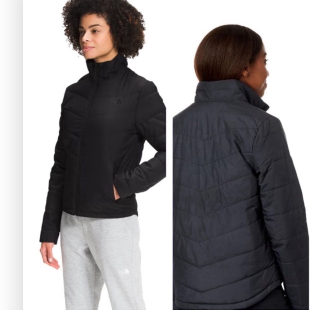 THE NORTH FACE Women's Zip-Front Tamburello Jacket Black Small